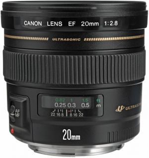Canon EF 20mm f / 2.8 USM объектив напрокат