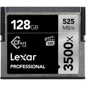 Карта памяти Lexar 128GB Professional 3500x CFast